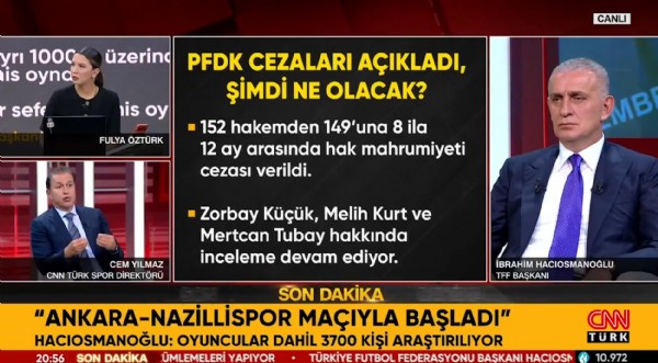 TFF Başkanı İbrahim Hacıosmanoğlu'ndan çarpıcı açıklamalar! 'Amacımız bataklığı kurutmak'